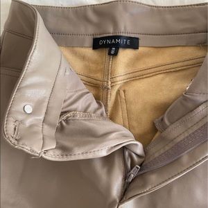 Dynamite leather pants size 00